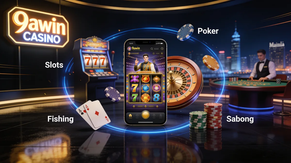 9AWIN Games: Slots, Poker, Fishing, Sabong and More — 9awin in the Philippines